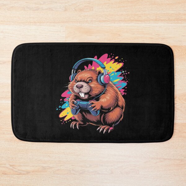 Item preview, Funny Capybara Gamepad Headphones Video Games Gamer 5  designed and sold by InspiredFoul.