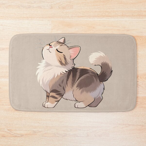 Item preview, Confident Fluffy Tabby Cat designed and sold by Raemia.