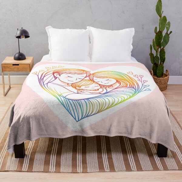 Item preview, Loving Family Embraced by Heart designed and sold by Raemia.