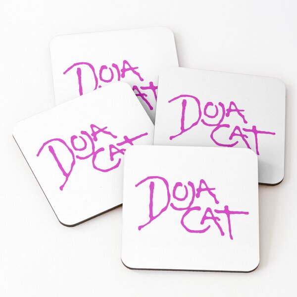 Item preview, Doja Cat Pink Hand Drawn Graffiti Style Logo Design designed and sold by Novaque.