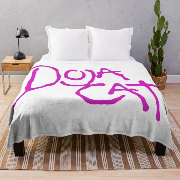 Item preview, Doja Cat Pink Hand Drawn Graffiti Style Logo Design designed and sold by Novaque.