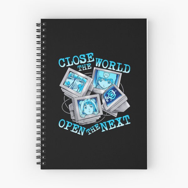Item preview, Close The World Open The Next (Dark Shirts)  designed and sold by Hatsunemiku29.