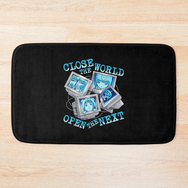 Item preview, Close The World Open The Next (Dark Shirts)  designed and sold by Hatsunemiku29.