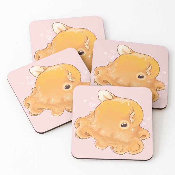 Item preview, Cute Orange Octopus designed and sold by Peach Frog.
