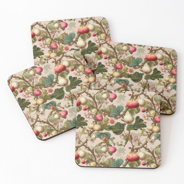 Item preview, Vintage Fig Garden Botanical Pattern designed and sold by Jirka Svetlik, Studio Illuvision.