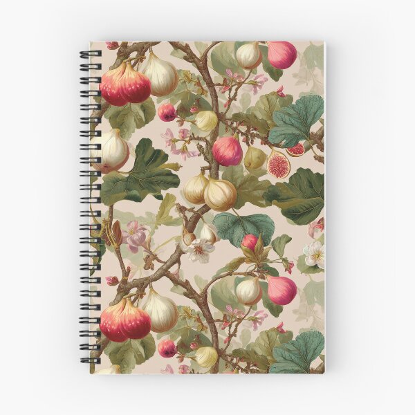Item preview, Vintage Fig Garden Botanical Pattern designed and sold by Jirka Svetlik, Studio Illuvision.