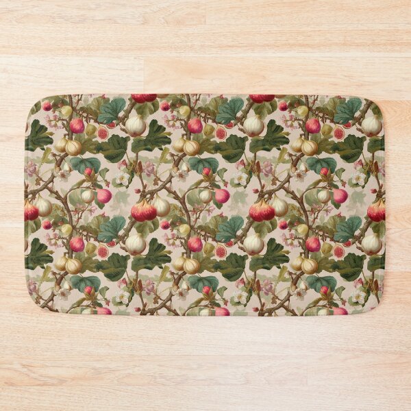 Item preview, Vintage Fig Garden Botanical Pattern designed and sold by Jirka Svetlik, Studio Illuvision.