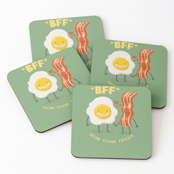 Item preview, BFF - Bacon Friend Forever designed and sold by JusTiceT-shirts.