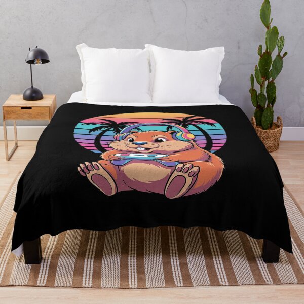 Item preview, Funny Capybara Gamepad Headphones Video Games Gamer1  designed and sold by InspiredFoul.