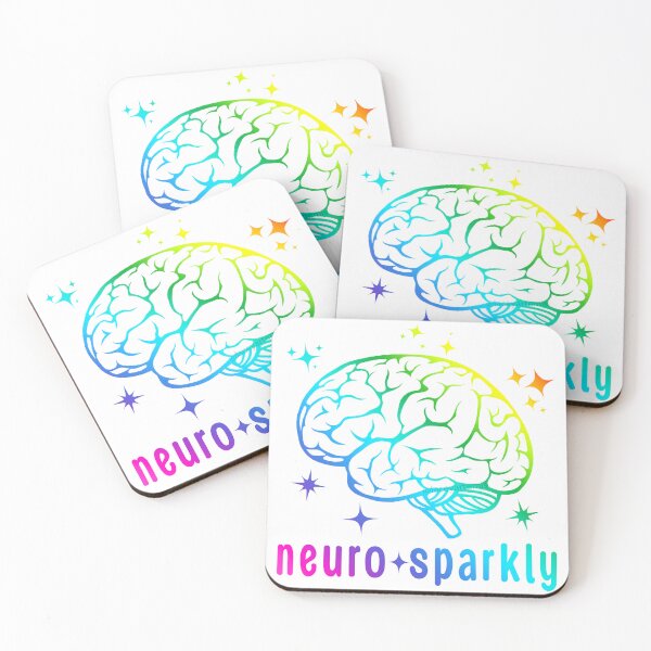 Item preview, Neurosparkly (rainbow) designed and sold by neuromixart.