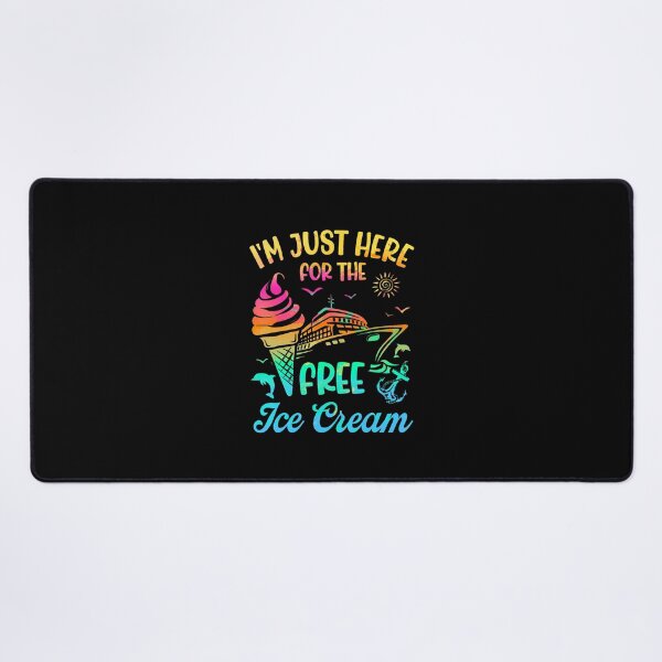 Item preview, I'M Just Here For The Free Ice Cream Cruise Family Trips designed and sold by keatnybolho.