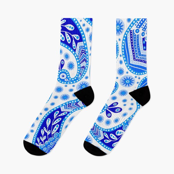 Item preview, Blue paisley  designed and sold by Anisha  Vaz.