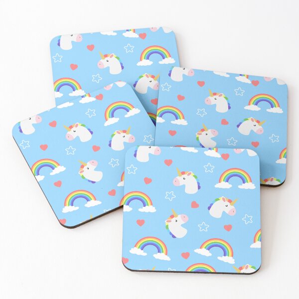 Item preview, Unicorn and rainbow large print  designed and sold by Anisha  Vaz.