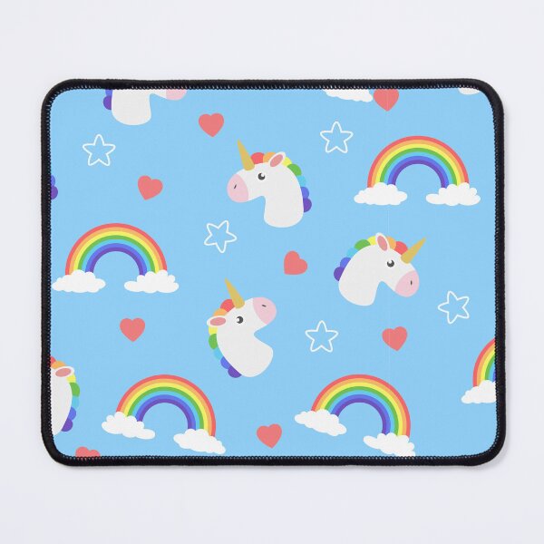 Item preview, Unicorn and rainbow large print designed and sold by Anisha Vaz.