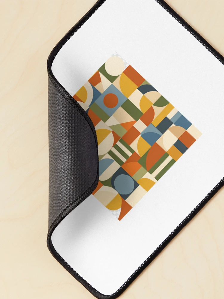 Thumbnail 2 of 5, Mouse Pad, Retro Geometric Pattern Sticker designed and sold by AlignStudio.