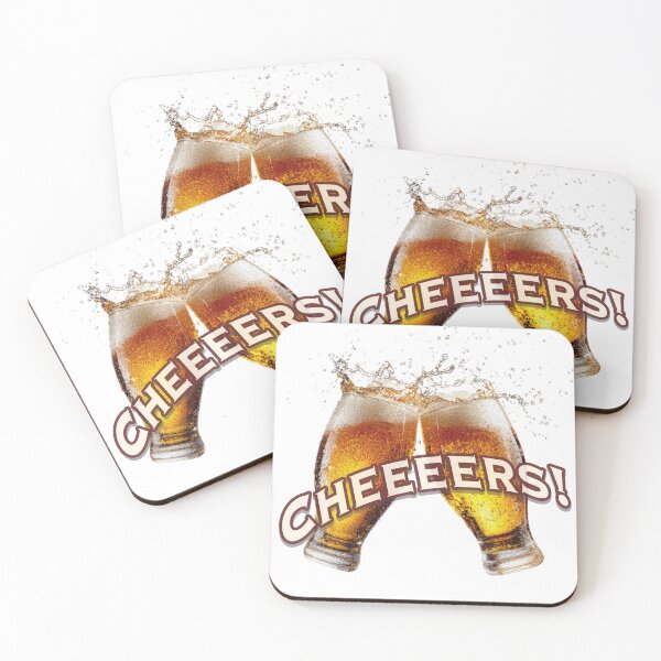 Item preview, Retro Cheers! Sparkling Craft Beer Splash designed and sold by casualnature.