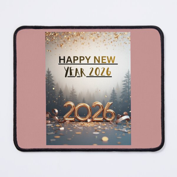 Item preview, Happy New Year 2026 – Minimal Typography Celebration Design designed and sold by KalaPXL.