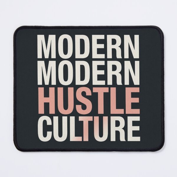 Item preview, Modern Hustle Culture Typography – Minimal Motivational Quote Design designed and sold by Geafixy.