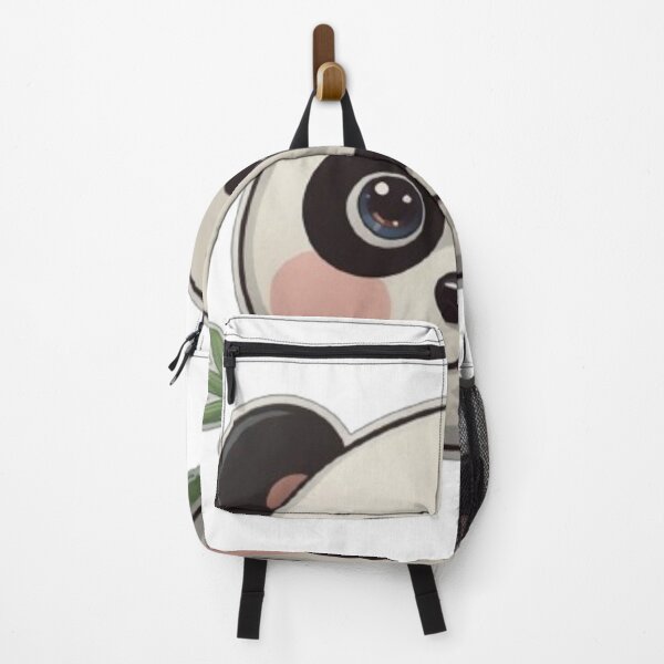 Item preview, Kawaii Panda Face with Bamboo – Cute Chibi designed and sold by MiniPrintMagic.