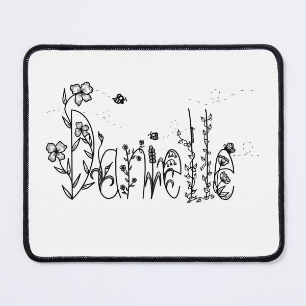 Item preview, Danielle Floral Name designed and sold by Handmadebyjessm.