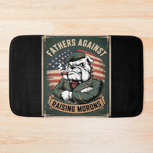 Item preview, Funny Fathers Against American Flag Raising Morons designed and sold by InspiredFoul.