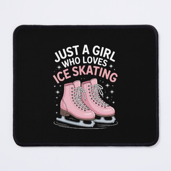 Item preview, Just a Girl Who Loves Ice Skating designed and sold by jkrphoto.