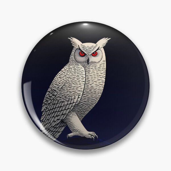 Item preview, Eagle Owl at Midnight designed and sold by Ukiyo Aviary.