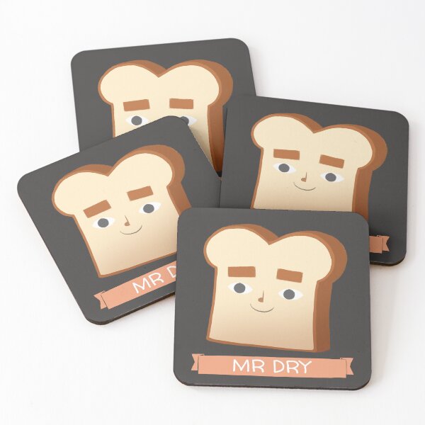Item preview, MR DRY Toast designed and sold by JusTiceT-shirts.
