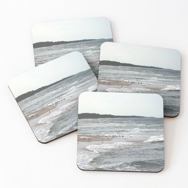 Item preview, Seagulls on the Baltic Sea beach designed and sold by Betulek.