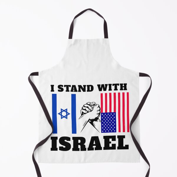 Item preview, I Stand With Israel – USA and Israel Flag Unity designed and sold by MoriaStore.