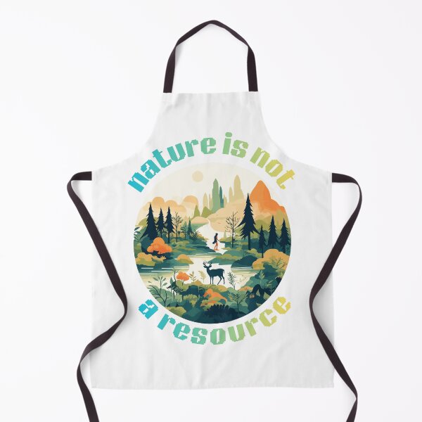 Item preview, Nature Is Not a Resource – Whimsical Forest Illustration designed and sold by hallwell.