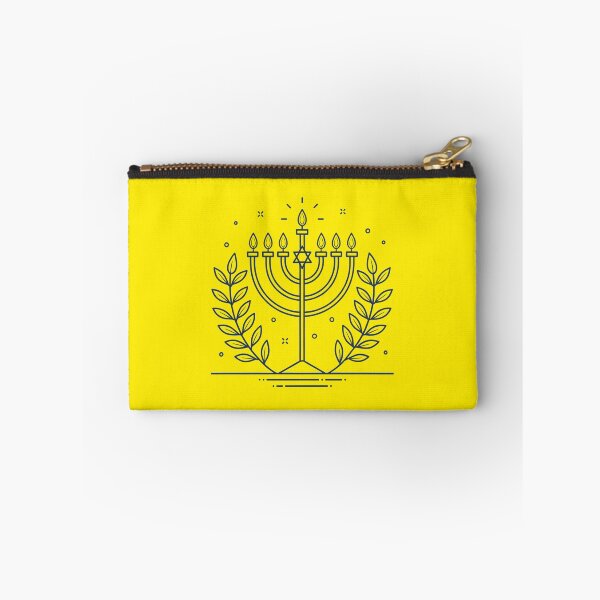 Item preview, Minimal Blue Hanukkah Menorah Line Art – Festival of Lights Jewish Design designed and sold by A1MarketDesigne.