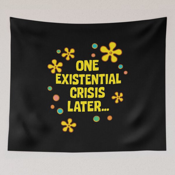 Item preview, Spongebob - One Existential Crisis Later  designed and sold by mengematikon.