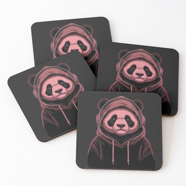 Item preview, Anti-Social Calm Panda | Peaceful Panda Hoodie Streetwear Art designed and sold by ColorSplash123.