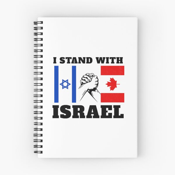 Item preview, I Stand With Israel – Canada and Israel Flag Unity  designed and sold by MoriaStore.