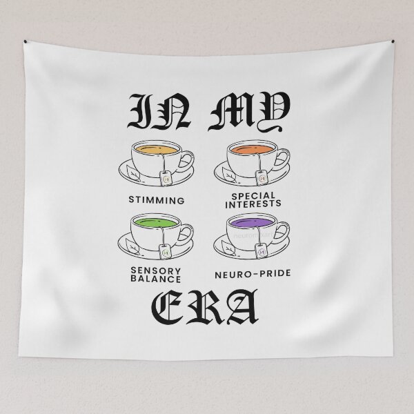 Item preview, In My Four Teas Era (NeuroPride Edition) designed and sold by neuromixart.
