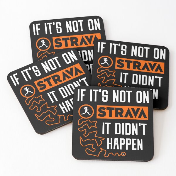 Item preview, If It's Not On Strava It Didn't Happen Shirt | Funny Running & Cycling Quote | GPS Fitness Tracker Humor | Athlete Data Nerd designed and sold by BMLprint ⭐⭐⭐⭐⭐.