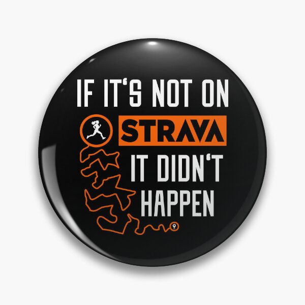 Item preview, If It's Not On Strava It Didn't Happen Shirt | Funny Running & Cycling Quote | GPS Fitness Tracker Humor | Athlete Data Nerd designed and sold by BMLprint ⭐⭐⭐⭐⭐.