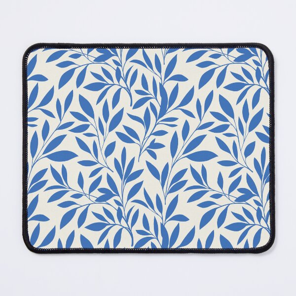 Item preview, Pattern of leaves drawn by hand. Botanical wallpaper design. Natural fabric ornament.  designed and sold by Kizuneko.