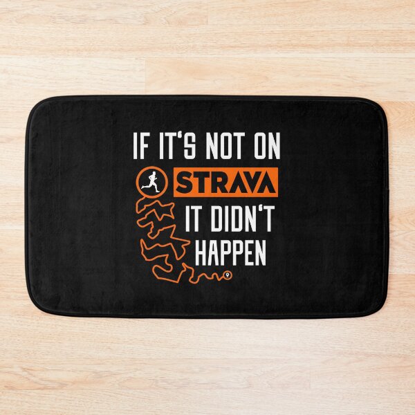 Item preview, If It's Not On Strava It Didn't Happen Shirt | Funny Running & Cycling Quote | GPS Fitness Tracker Humor | Athlete Data Nerd designed and sold by BMLprint ⭐⭐⭐⭐⭐.