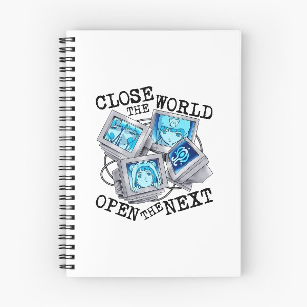 Item preview, Close The World Open The Next (Light Shirts)  designed and sold by Hatsunemiku29.