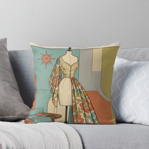 Item preview, Retro 50s Dress Form Fashion Designer designed and sold by HappySproutArt.