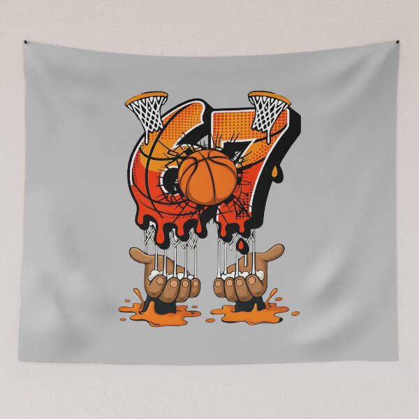 Item preview, Basketball 67 Six Seven 6 7 Boys Funny Gen Alpha Meme Drip designed and sold by FrankIsabel.