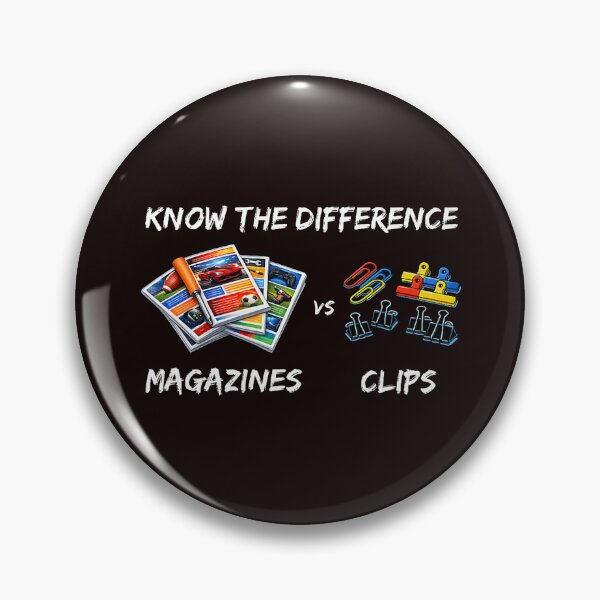Item preview, Know the Difference Magazines Clips designed and sold by cosettacir6382.