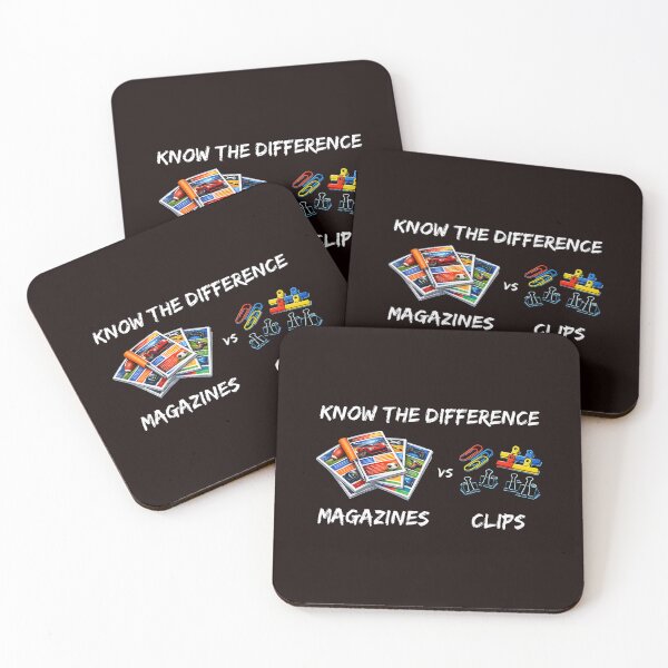 Item preview, Know the Difference Magazines Clips designed and sold by cosettacir6382.