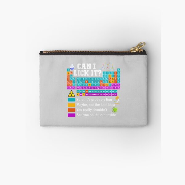 Item preview, Can I Lick It Periodic Table Chart Science Teacher Cool Meme designed and sold by FrankIsabel.