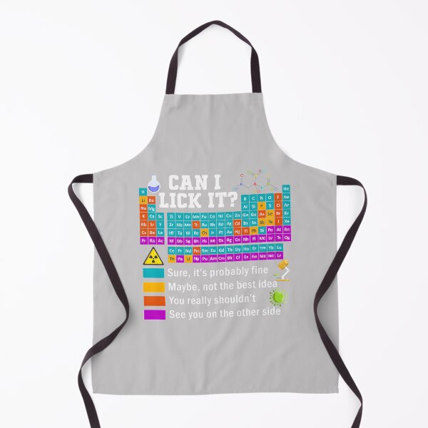 Item preview, Can I Lick It Periodic Table Chart Science Teacher Cool Meme designed and sold by FrankIsabel.