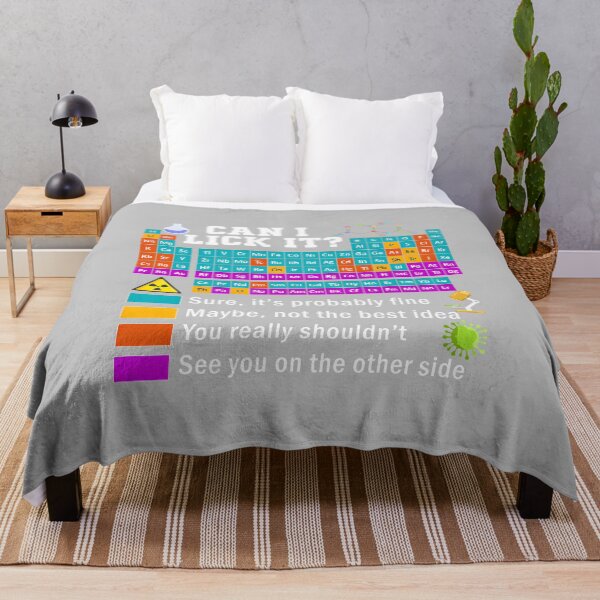 Item preview, Can I Lick It Periodic Table Chart Science Teacher Cool Meme designed and sold by FrankIsabel.