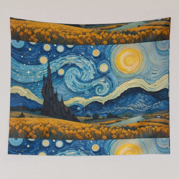 Item preview, Moon Enchanted Garden Vibrant Flowers Butterflies Love Peace designed and sold by ART ATTACK ZONE.