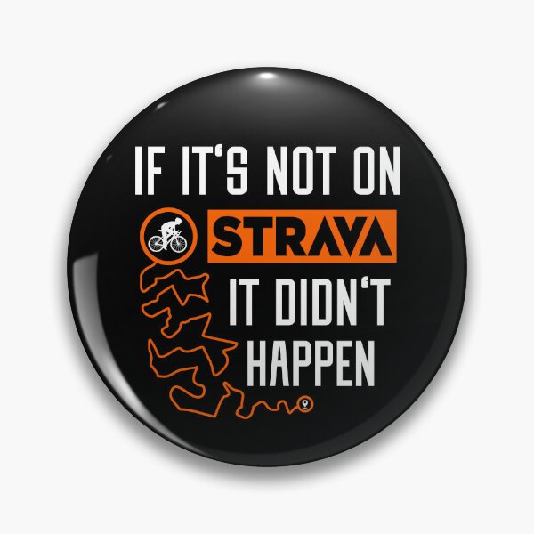 Item preview, If It's Not On Strava It Didn't Happen Shirt - Funny Running & Cycling Quote | GPS Fitness Tracker Humor | Athlete Data Nerd designed and sold by BMLprint ⭐⭐⭐⭐⭐.